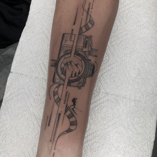 Blackwork Zian Tattoo